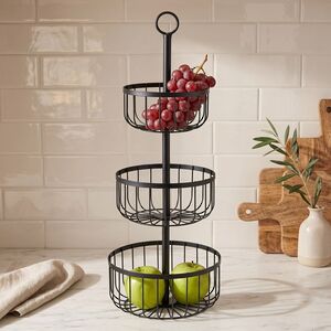 Металлическая этажерка Cobo 60*23 см трехъярусная Boltze (Больтце) фото 1