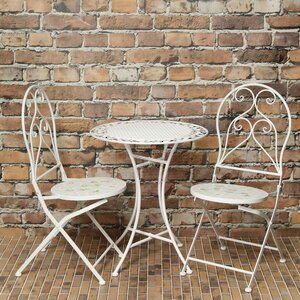 Складной стул с мозаикой Флорентин Тессера 93*51*38 см, металл Kaemingk фото 10