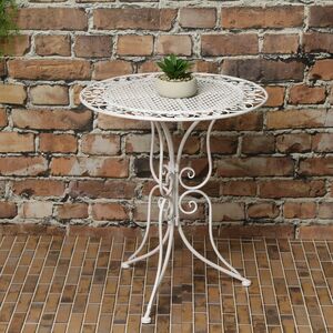 Комплект садовой мебели Триббиани: 1 стол + 2 кресла, белый Edelman фото 3