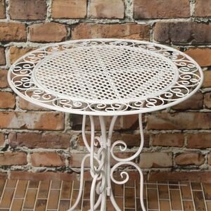 Комплект садовой мебели Триббиани: 1 стол + 2 кресла, белый Edelman фото 4