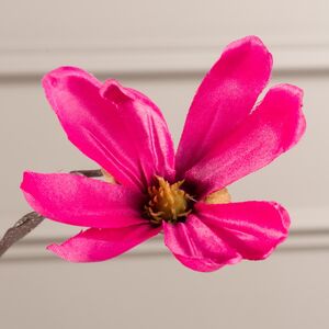 Веточка Магнолия в цвету 45 см розовая Edelman фото 4