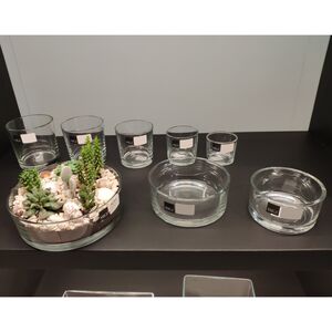 Плоская ваза Пенелопа 19*8 см, стекло Edelman (Эдельман) фото 3