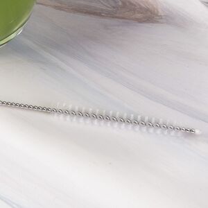 Стеклянные трубочки для коктейлей с ершиком James 23 см, 6 шт EDG фото 3