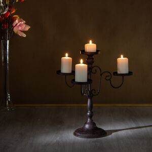 Настольный подсвечник Канделябр Ампир на 4 свечи 39 см (Edelman, Нидерланды). Артикул: 1034080