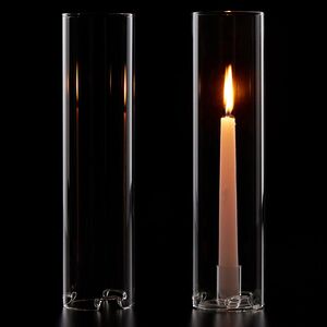 Стеклянная колба для подсвечника Мириам 32 см (EDG, Италия). Артикул: 103469-00