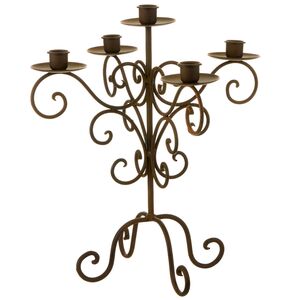 Подсвечник Канделябр Севилья на 5 свечей 38 см (Edelman, Нидерланды). Артикул: 1034915