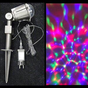 Светодиодный светильник проектор Фейерверк, разноцветный свет, IP44 Edelman фото 3