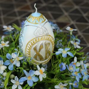 Пасхальная свеча Собор 25 см Омский Свечной фото 3