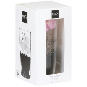 Искусственный цветок в кашпо Орхидея Королевская 30 см розовая Edelman (Эдельман) фото 5