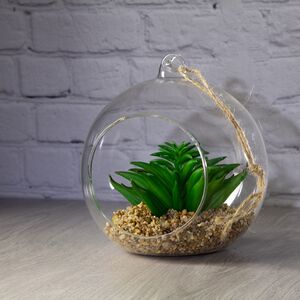 Искусственный флорариум-шар Тихуанская Агава 13 см (Edelman, Нидерланды). Артикул: 1047780-1