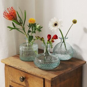 Стеклянная ваза Орнелла 12 см Edelman фото 6