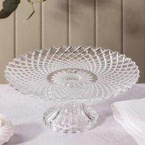 Подставка для торта Geneva 25 см, стекло EDG фото 3