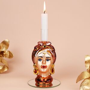 Декоративный подсвечник Синьора Арджуна 18 см EDG (ЭДГ) фото 2