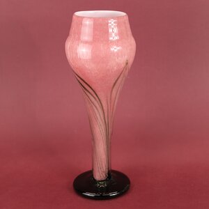 Декоративная ваза Albigono 35 см изумрудно-розовая EDG фото 2