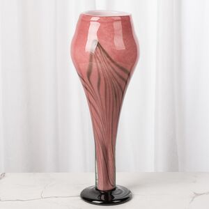 Декоративная ваза Albigono 35 см изумрудно-розовая EDG фото 3