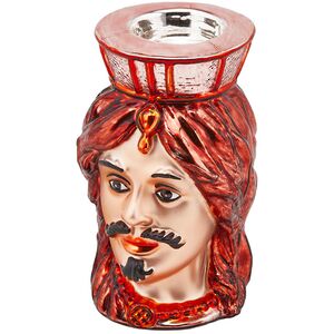 Декоративный подсвечник Жан-Жак Дюбуа 13 см красный EDG (ЭДГ) фото 7