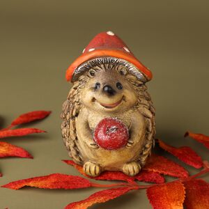 Статуэтка Ежик Лесовичок с яблочком 11 см (Edelman, Нидерланды). Артикул: 1067416-1