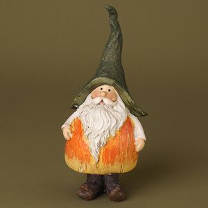 Статуэтка Лесной Гномик Магнус в зелёном колпаке 15 см (Edelman, Нидерланды). Артикул: 1067432-2