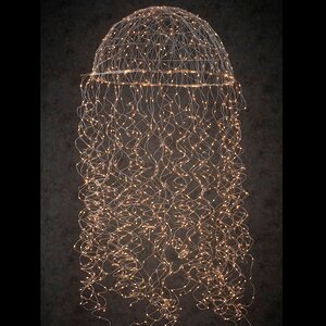 Светодиодное украшение Медуза 150 см, 720 экстра тёплых белых LED ламп, IP44 Edelman фото 2