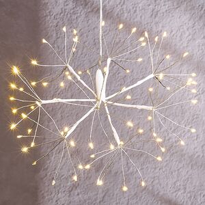 Светодиодное украшение Одуванчик Регардо 20 см, 80 теплых белых LED ламп с мерцанием, IP44 (Edelman, Нидерланды). Артикул: 1068484