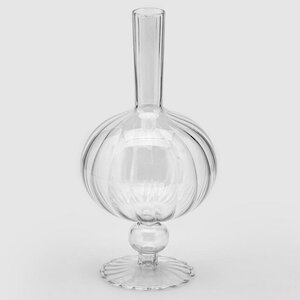 Стеклянная ваза-подсвечник Monofiore 25 см EDG фото 1