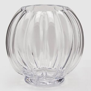 Стеклянная ваза Nida 20 см EDG фото 1
