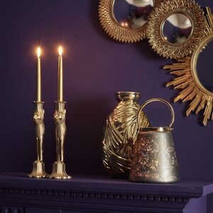 Декоративный подсвечник Miraggio 15 см орех, стекло EDG фото 8