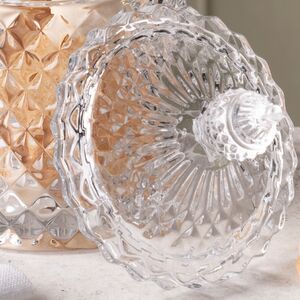 Сахарница с крышкой Мадрид 14*9 см, стекло EDG (ЭДГ) фото 4