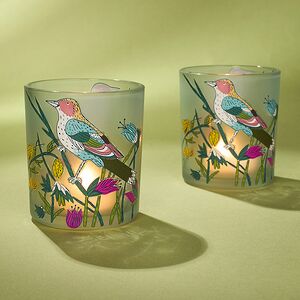 Стеклянный подсвечник Nature 8 см EDG фото 4