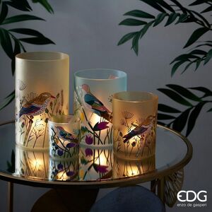 Стеклянный подсвечник Nature 8 см EDG фото 7