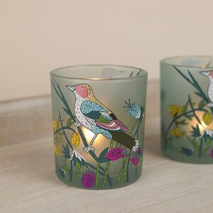 Стеклянный подсвечник Nature 8 см EDG фото 5