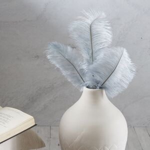 Декоративная ветка с перьями Инфламаре 61 см дымчатая (Edelman, Нидерланды). Артикул: 1081924