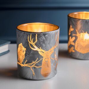 Стеклянный подсвечник Principe de Foresta 8 см