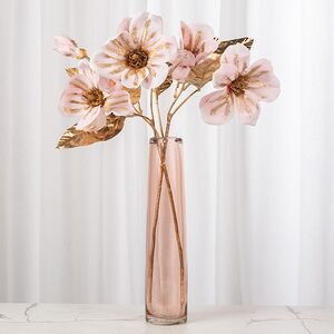 Ваза для цветов Ксандра Сингл 31 см розовая