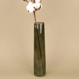 Стеклянная ваза Рейфгвино 31 см темно-зеленая Edelman фото 2