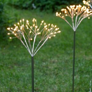 Садовый светильник Одуванчики 70 см, 180 экстра теплых белых LED ламп, IP44 Edelman (Эдельман) фото 4