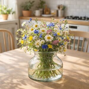 Плоская ваза Миранти да Серра 27*21 см, стекло