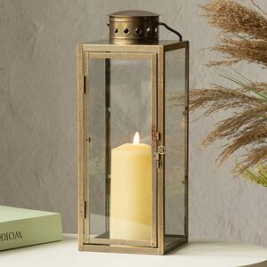 Декоративный подсвечник-фонарь Арзилла 35 см (Edelman, Нидерланды). Артикул: 1100087