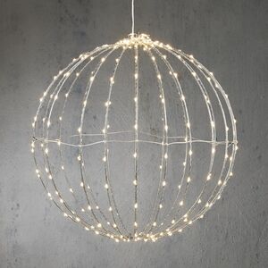 Подвесной светильник Шар Вэллар 40 см, 260 теплых белых LED ламп, таймер, IP44 Edelman (Эдельман) фото 2