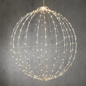 Подвесной светильник Шар Вэллар 50 см, 320 теплых белых LED ламп, таймер, IP44