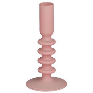 Стеклянный подсвечник Agios 15 см розовый (Edelman, Нидерланды). Артикул: 1126925