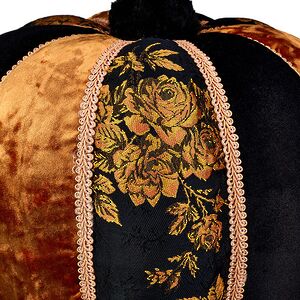 Декоративная фигура Тыква - Бархатный Сумрак 31 см Winter Deco фото 4