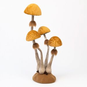 Декоративная фигура Грибы - Солнце Нимфеи 56 см (Winter Deco, Россия). Артикул: 1135264