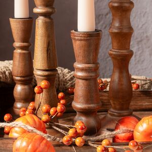 Деревянный подсвечник Andrea Gentile 28 см Koopman фото 7