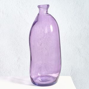 Стеклянная ваза-бутылка Саладеро 35 см лиловая Edelman (Эдельман) фото 2