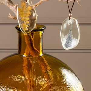 Набор декоративных подвесок Гербарий - Momento Primaverile 10 см, 8 шт, подвеска Kaemingk фото 5