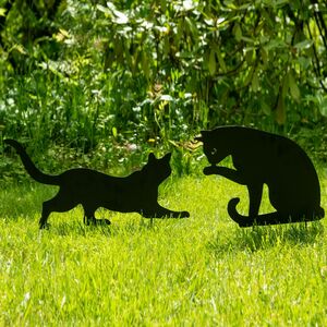 Садовая фигура на колышках Black Cat - Oliver 42 см Edelman фото 3