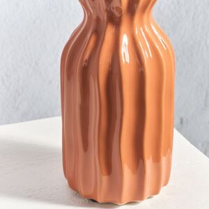 Керамическая ваза Сиракьюс 20 см оранжевая Edelman фото 3