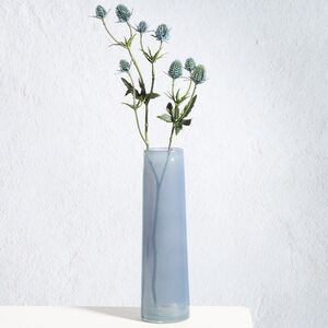 Ваза для цветов Ксандра Сингл 24 см голубая