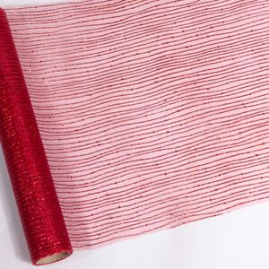 Ткань для декорирования Fili Preziose 270*28 см красная Edelman фото 3